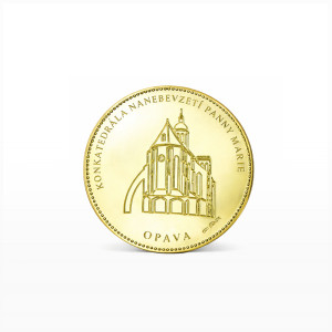 Medaile zlatá - Katedrála Nanebevzetí Panny Marie