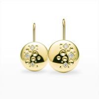 Náušnice s brilianty - Cassiopeia