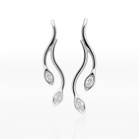 Náušnice s brilianty - Siri Náušnice s brilianty - Siri