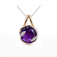 Přívěsek s ametystem - Gemma
