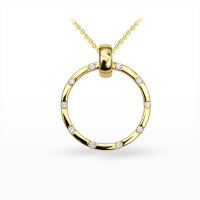 Přívěsek s brilianty - Infinity XXI