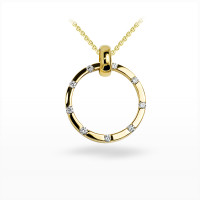 Přívěsek s brilianty - Infinity