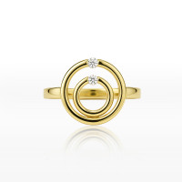 Prsten s brilianty - Gemini Prsten s brilianty - Gemini