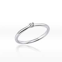 Prsten s briliantem - Classic 0,05 Prsten s briliantem - Classic 0,05