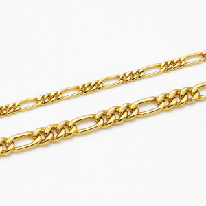 Řetízek celozlatý - Figaro Řetízek celozlatý - Figaro